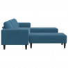 Sofa do salonu 3 pcs Niebieski