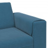 Sofa do salonu 3 pcs Niebieski