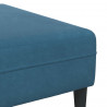 Sofa do salonu 3 pcs Niebieski