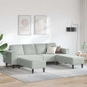 Sofa do salonu 3 pcs Jasnoszary