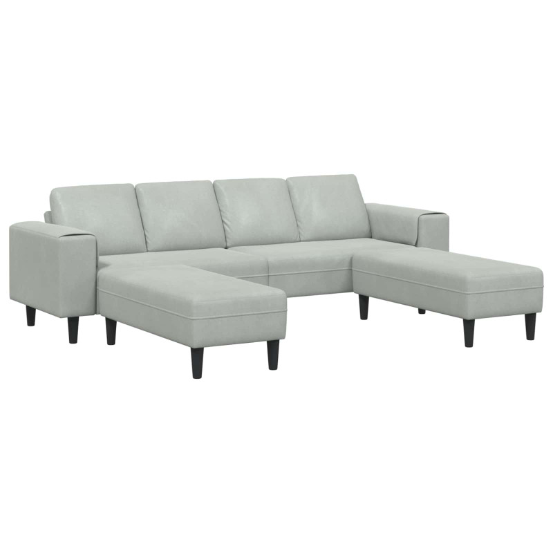 Sofa do salonu 3 pcs Jasnoszary