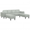 Sofa do salonu 3 pcs Jasnoszary