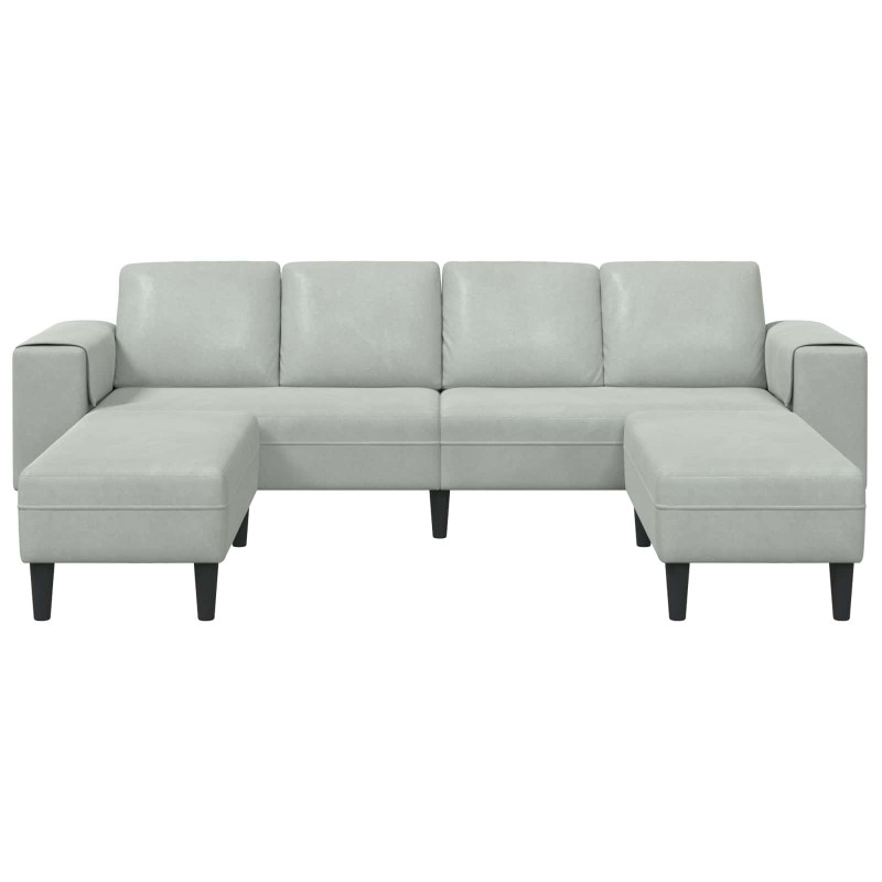 Sofa do salonu 3 pcs Jasnoszary