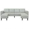 Sofa do salonu 3 pcs Jasnoszary