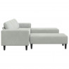 Sofa do salonu 3 pcs Jasnoszary