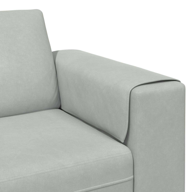 Sofa do salonu 3 pcs Jasnoszary