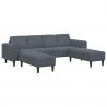 Sofa do salonu 3 pcs Ciemnoszary