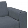 Sofa do salonu 3 pcs Ciemnoszary