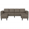 Sofa do salonu 3 pcs Ciemnoszary