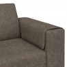 Sofa do salonu 3 pcs Ciemnoszary