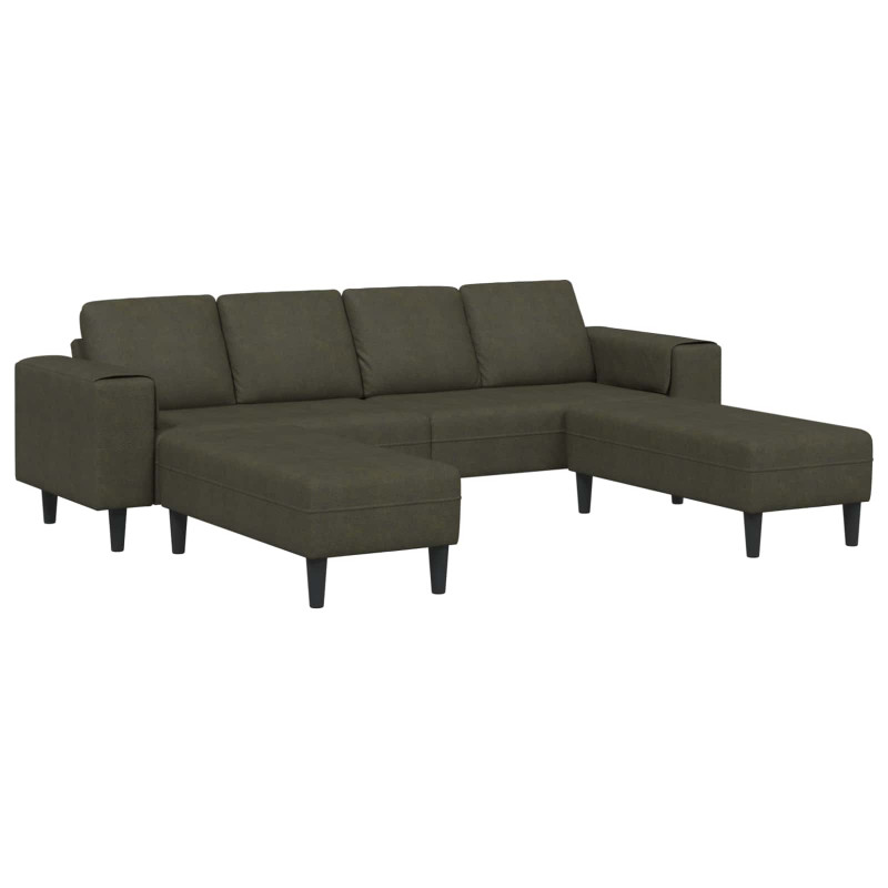 Sofa do salonu 3 pcs Zielony wojskowy