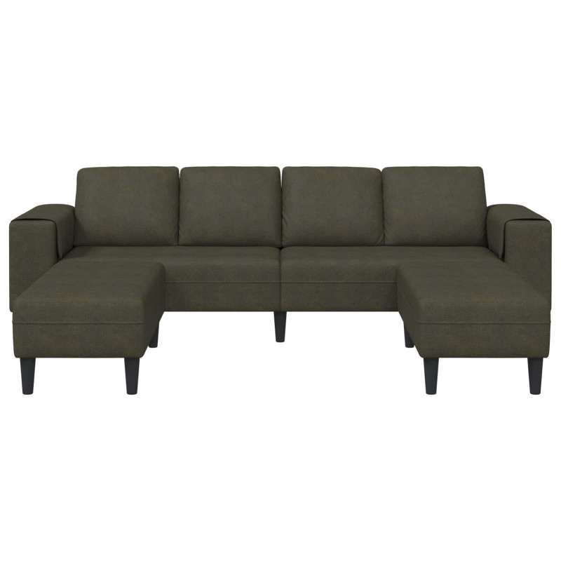 Sofa do salonu 3 pcs Zielony wojskowy