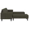 Sofa do salonu 3 pcs Zielony wojskowy