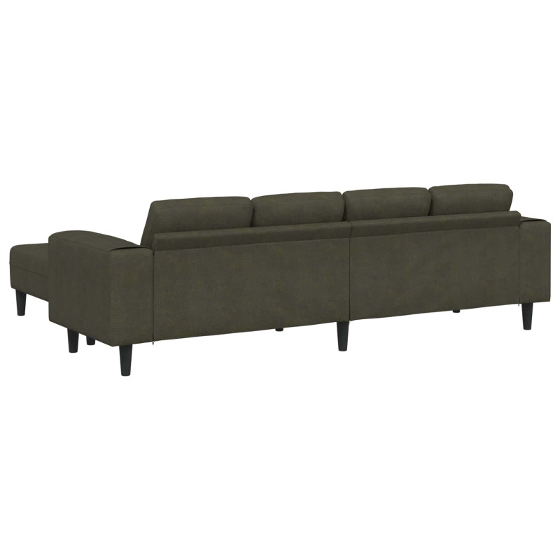 Sofa do salonu 3 pcs Zielony wojskowy