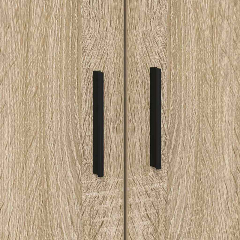 Ramka łóżka Dąb Sonoma 80 x 200 cm Materiał drewnopochodny