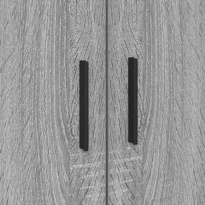 Ramka łóżka Szary Sonoma 80 x 200 cm Materiał drewnopochodny