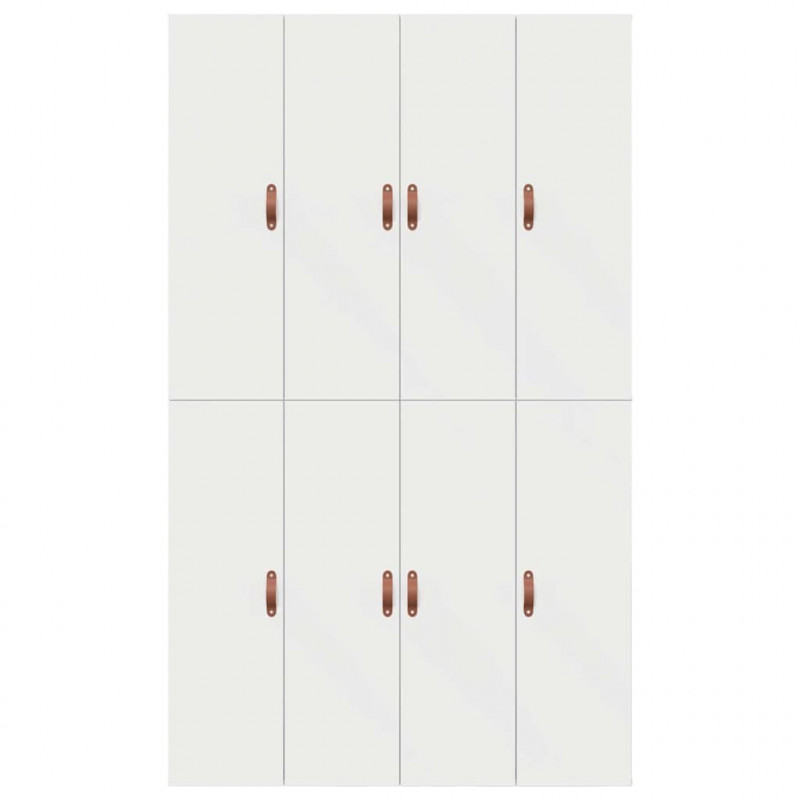Rama łóżka z miejscem na przechowywanie Biały 120 x 190 cm