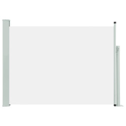 Wysuwana markiza boczna na taras, 120 x 500 cm, kremowa