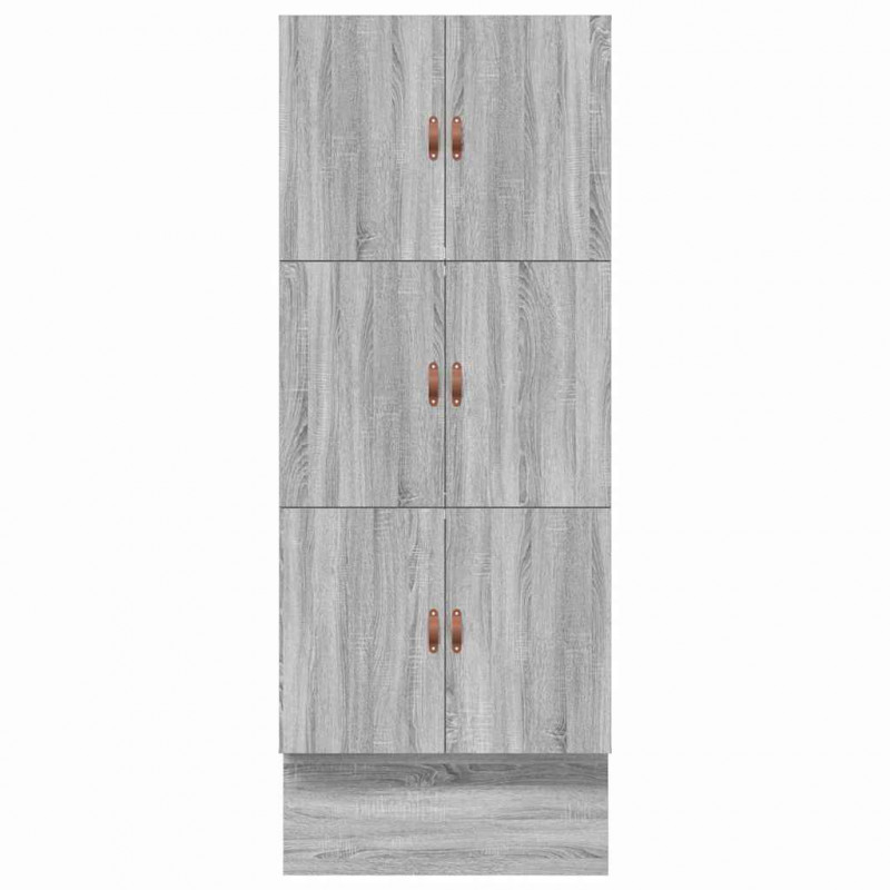 Rama łóżka z miejscem na przechowywanie Szary Sonoma 90 cm