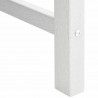 Krzesło Ogrodowe 6 pcs Biały 65.5 x 59 x 88 cm Polietylen