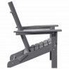 Krzesło Ogrodowe 2 pcs Jasnoszary 80.5 x 74.5 x 92 cm