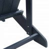 Krzesło Ogrodowe 2 pcs Granatowy 82 x 74 x 92 cm Polietylen