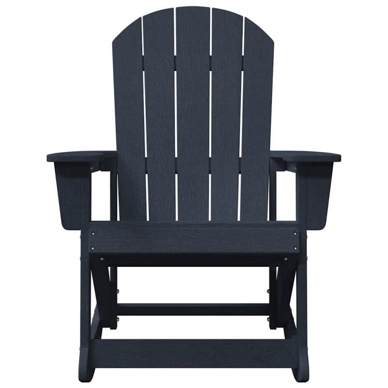 Fotele bujane Adirondack 2 pcs Granatowy HDPE