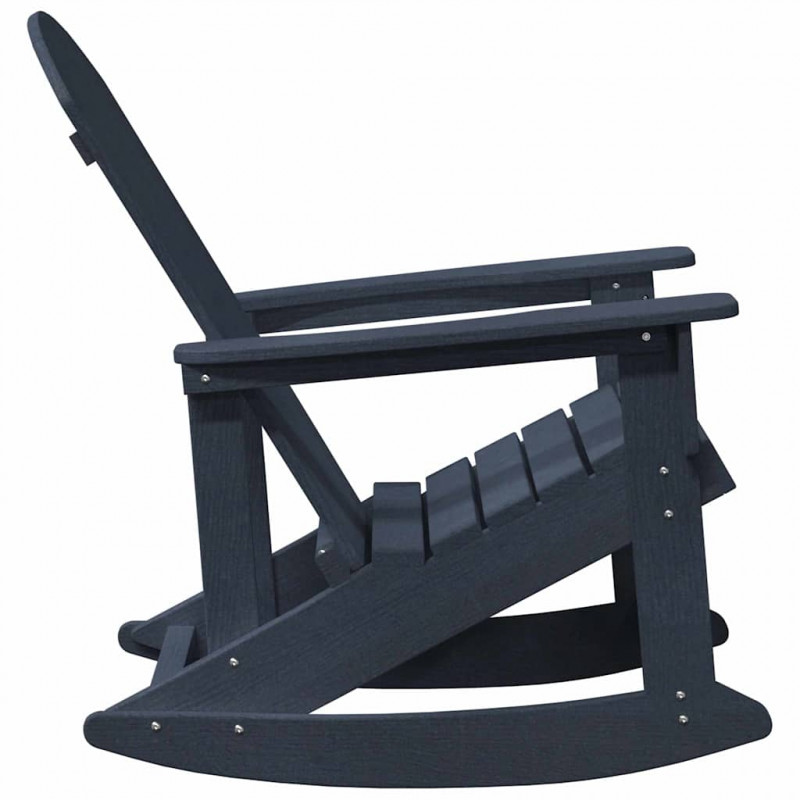 Fotele bujane Adirondack 2 pcs Granatowy HDPE