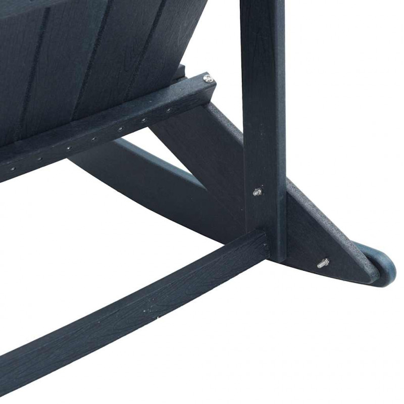 Fotele bujane Adirondack 2 pcs Granatowy HDPE