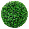 Sztuczne kule bukszpanowe z diodami LED 2 szt. Zielone 55 cm
