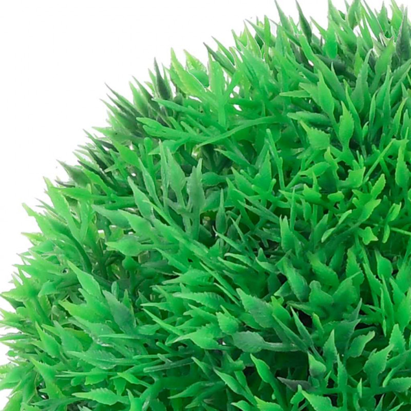 Sztuczne kule bukszpanowe z diodami LED 4 szt. Zielone 12 cm