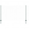 Słupek ogrodzeniowy. 22 pcs Zielony 180 cm Stal