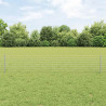 Słupek ogrodzeniowy. 22 pcs Srebrny 80 cm Stal