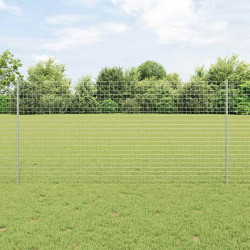 Słupek ogrodzeniowy. 22 pcs Srebrny 160 cm Stal