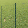 Ogrodzenie z słupkiem Zielony 1 x 10 m Stal