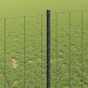 Ogrodzenie z słupkiem Szary 1 x 25 m Stal
