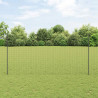 Ogrodzenie z słupkiem Szary 1,5 x 10 m Stal
