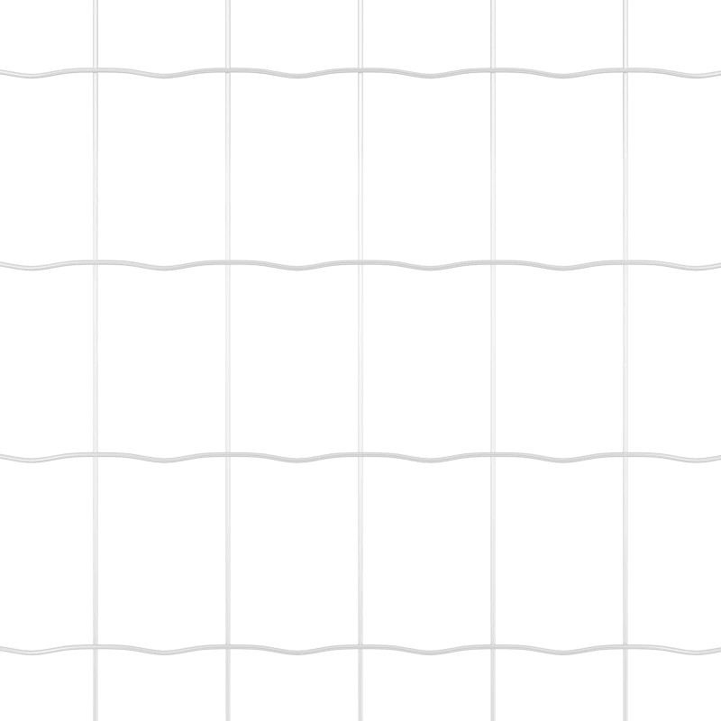 Ogrodzenie z słupkiem Srebrny 0,8 x 10 m Stal