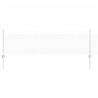 Ogrodzenie z słupkiem Srebrny 0,5 x 10 m Stal