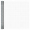 Ogrodzenie z słupkiem Srebrny 1,2 x 10 m Stal