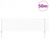Ogrodzenie z słupkiem Srebrny 0,6 x 50 m Stal