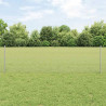 Ogrodzenie z słupkiem Srebrny 0,6 x 50 m Stal