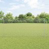 Ogrodzenie z słupkiem Srebrny 1,4 x 50 m Stal