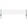 Ogrodzenie z słupkiem Zielony 0,4 x 10 m Stal i PVC