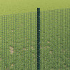 Ogrodzenie z słupkiem Zielony 1 x 10 m Stal