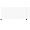 Ogrodzenie z słupkiem Zielony 1 x 25 m Stal
