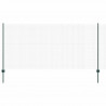 Ogrodzenie z słupkiem Zielony 1,2 x 25 m Stal i PVC