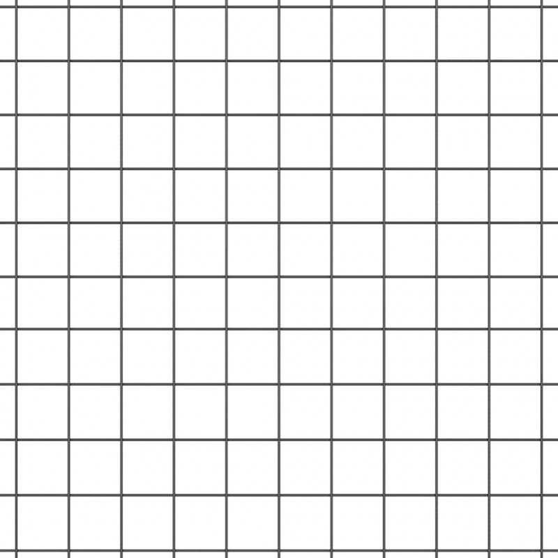 Ogrodzenie z słupkiem Szary 0,5 x 10 m Stal