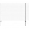 Ogrodzenie z słupkiem Szary 1,5 x 10 m Stal