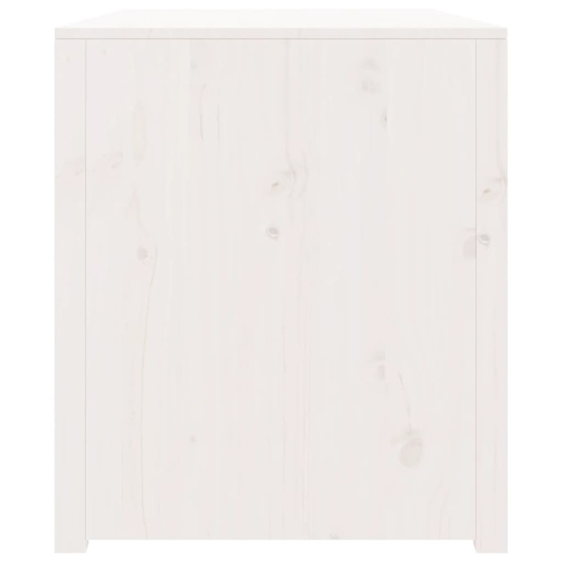 Szafka kuchenna na zewnątrz, biała, 106x55x64cm, drewno sosnowe